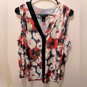 Abstract Print Blouse